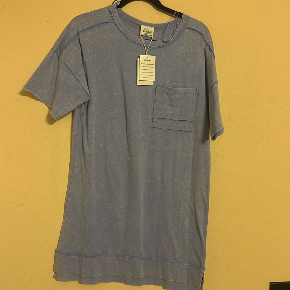 Very J Dress Blue